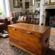 Antique solid teak chest