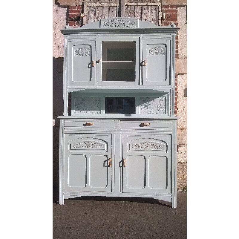 1930s sideboard/china cabinet. - Vintage sideboards and buffets