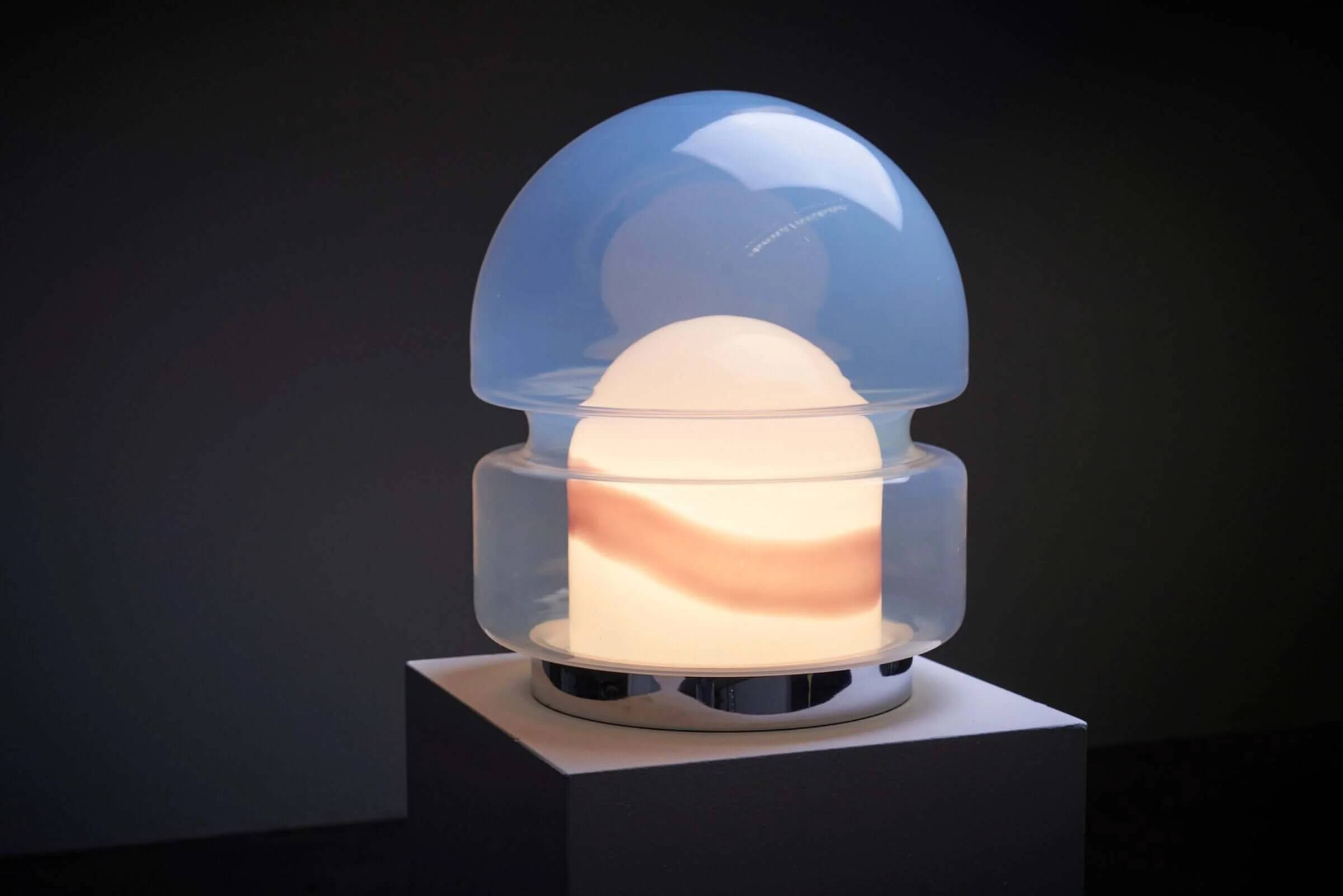 Lampe de table « BEBA » par E. Radaelli pour Lamperti