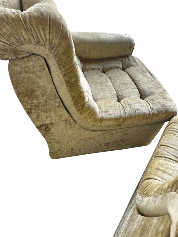 Deux places/canapé/sofa vintage des années 70