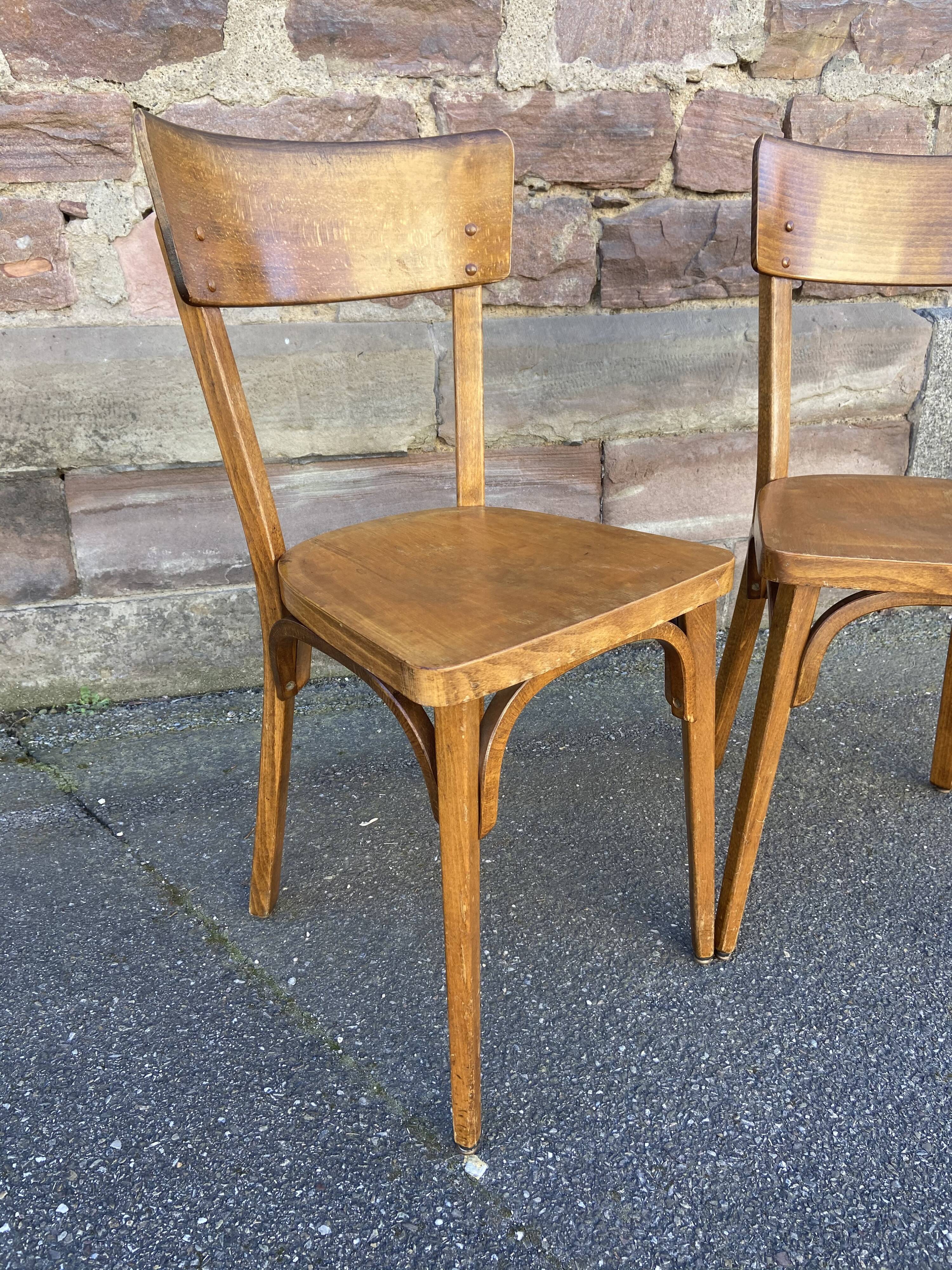 2 chaises bistrot
