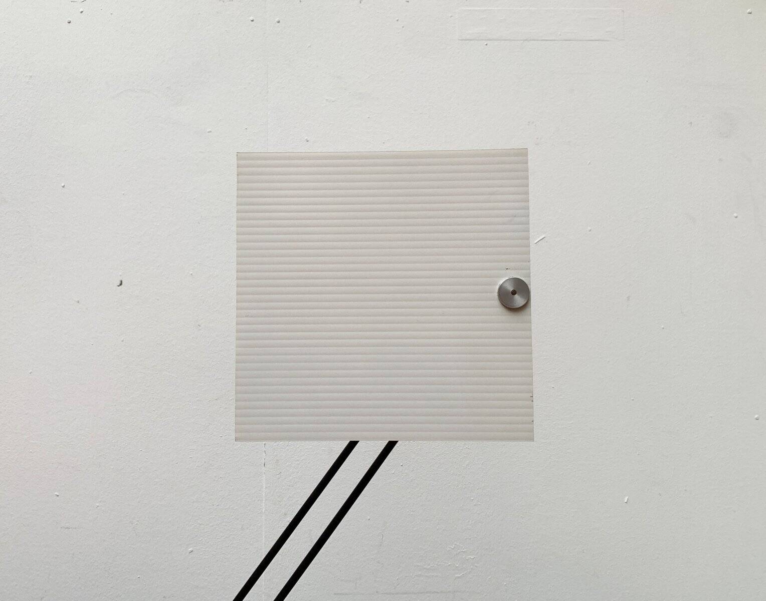 Postmodern table lamp W.O. by Sacha Ketoff for Aluminor, France, 1980s