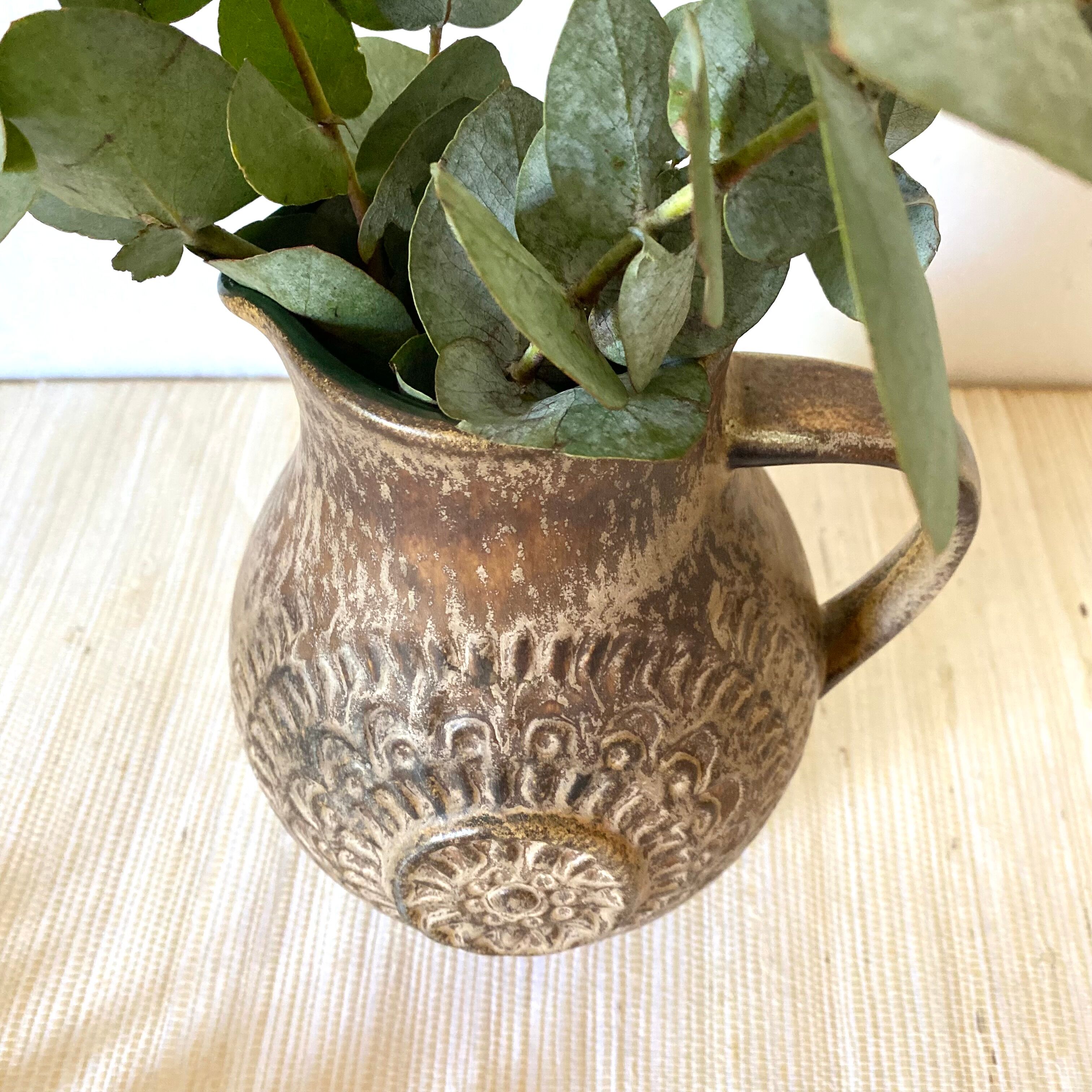 Large pitcher, vintage vase West Germany