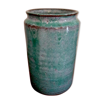 Pot vase faïence poterie de la vallée noire Verneuil