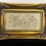 Marble bas-relief, Barbedienne Fondeur, Paris 1859