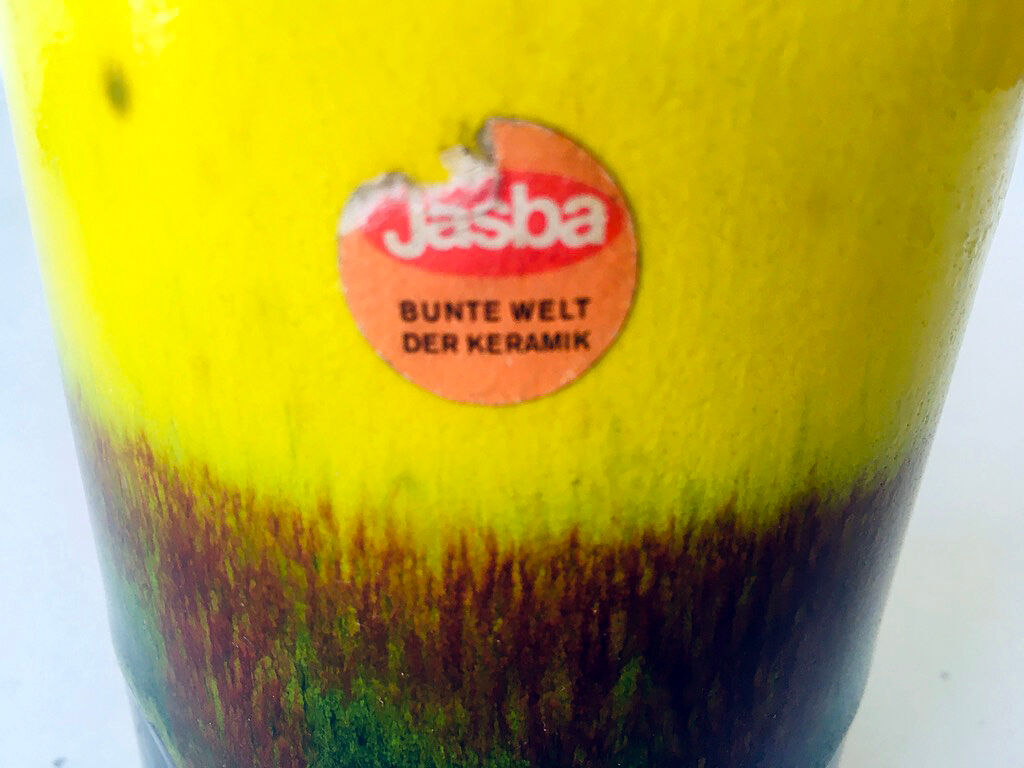 German vintage ceramic vase, Jaba, 1970s