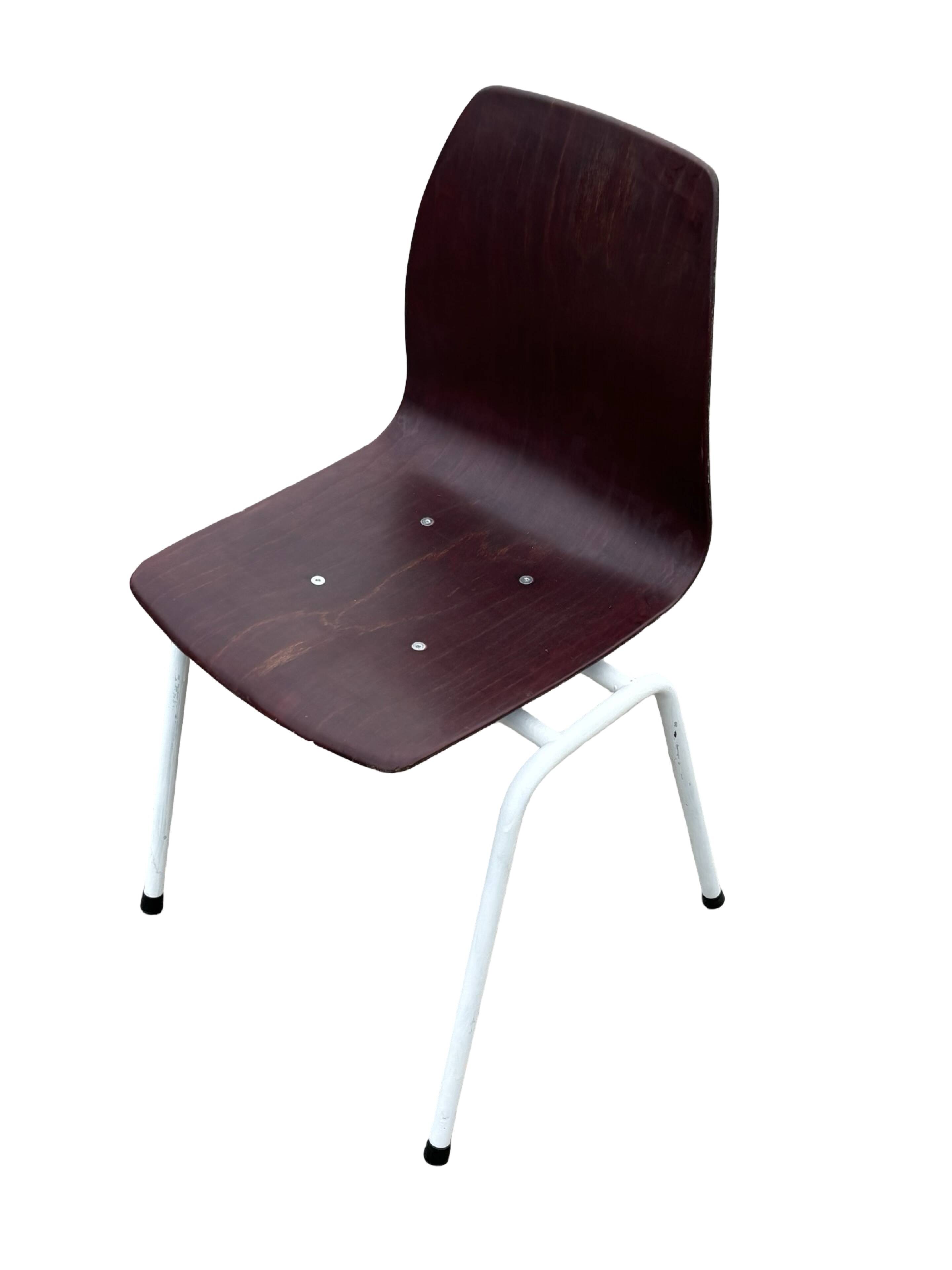 Vintage set of four Stacking Chairs by Elmar Flötotto for Pagholz