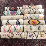 Colorful azilal carpet children's room 61x101cm