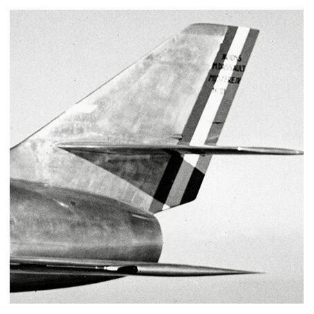 The most beautiful aircraft ever designed, the Mystère IV