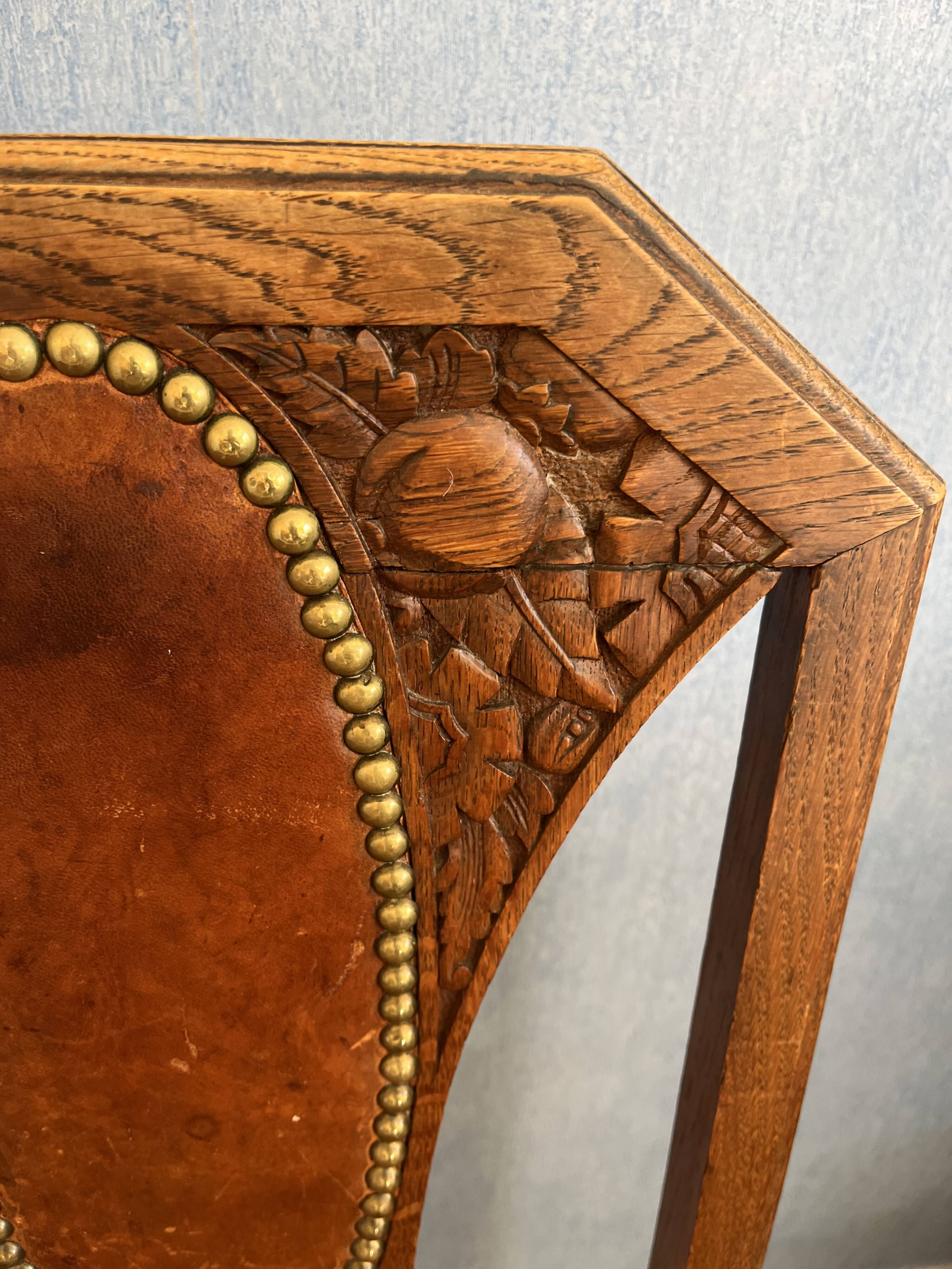 Paire de chaise 1930 art déco