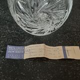 carved crystal decanter
