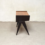 Console avec pieds compas, 1960
