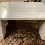 Travertine coffee table from the 70s