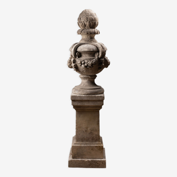 Vase en pierre, fin XVIIIe siècle