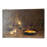 Old nature painting mirte kitchen