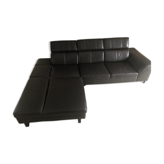 Leather sofa