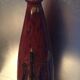 Vintage vase in glazed ceramic