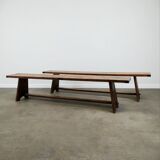 Pair of farm benches 200 cm