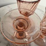 Set of 3 Rosaline stem glasses