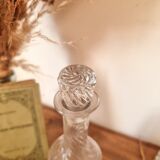 Small molded glass decanter