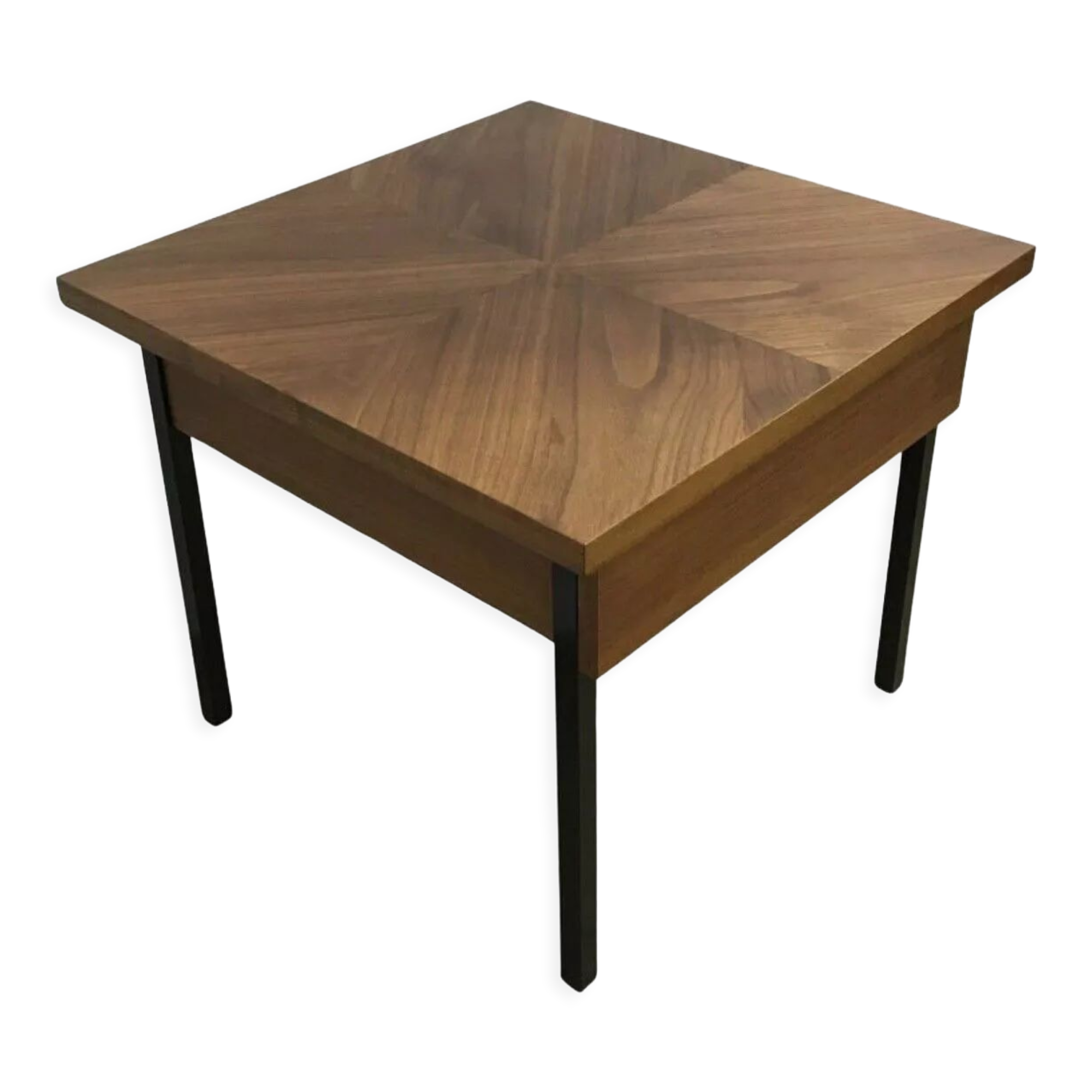 60s 70s teak sewing box sewing table utensilio coffee table mid century 60s