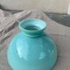Mint green opaline globe for lamp or vintage kerosene lamp