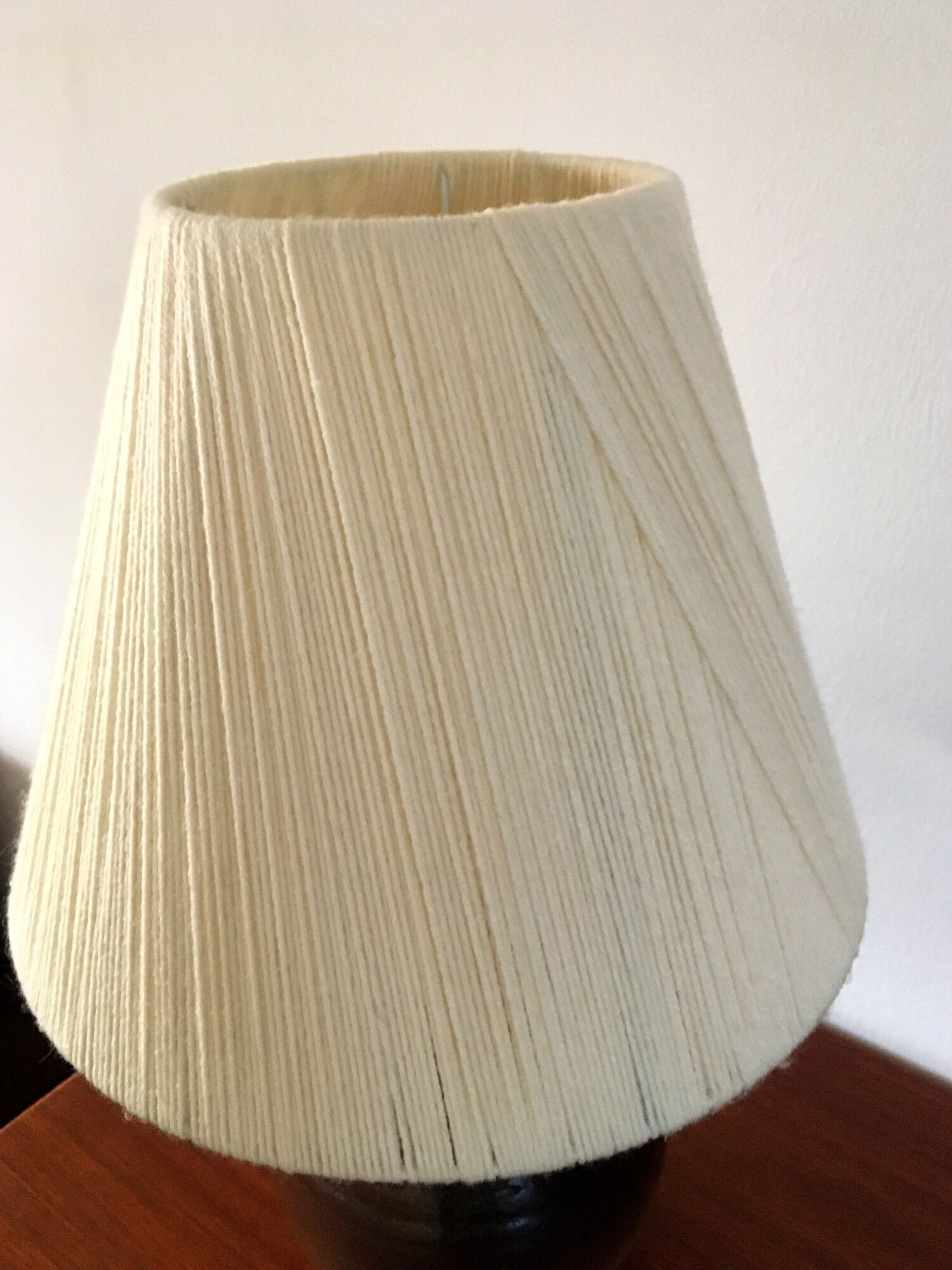 Ceramic lamp by Roland Zobel workshop Les Cyclades vintage