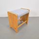 Mid-Century Scandinavian Pine Stool in the style of Charlotte Perriand, Denmark, 1960s