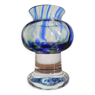 Handmade glass vase