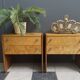 2 Halabala bedside tables, Loznice femina model, 1960