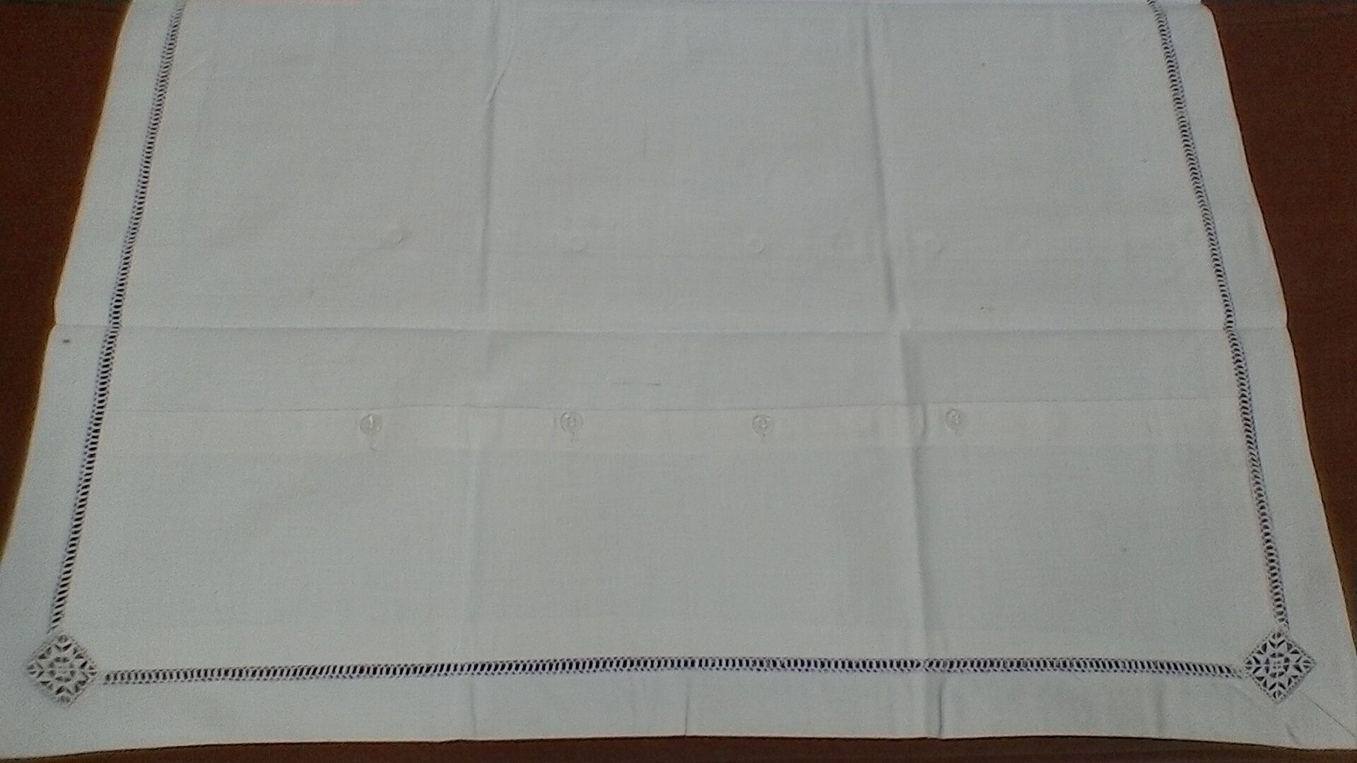 Linen pillowcases, vintage