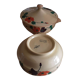 Soupiere and salad bowl faience of sarreguemines model ginette