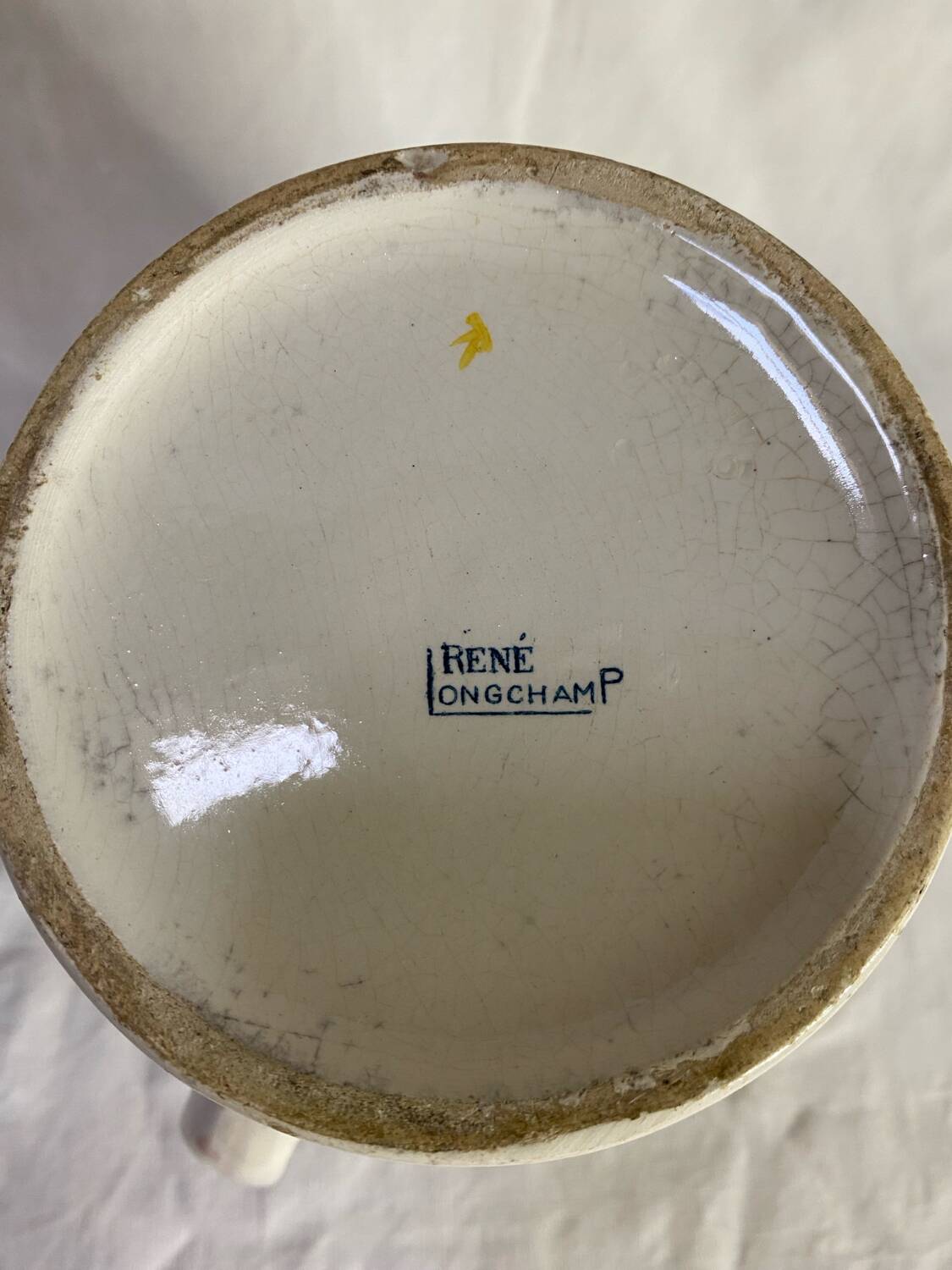 Antique toilet set - René Longchamp