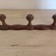 Wooden wall hook