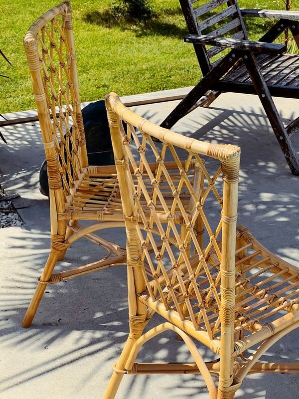 Paire de chaises en rotin Tikamoon Zélie