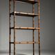 Faux bamboo bookcase