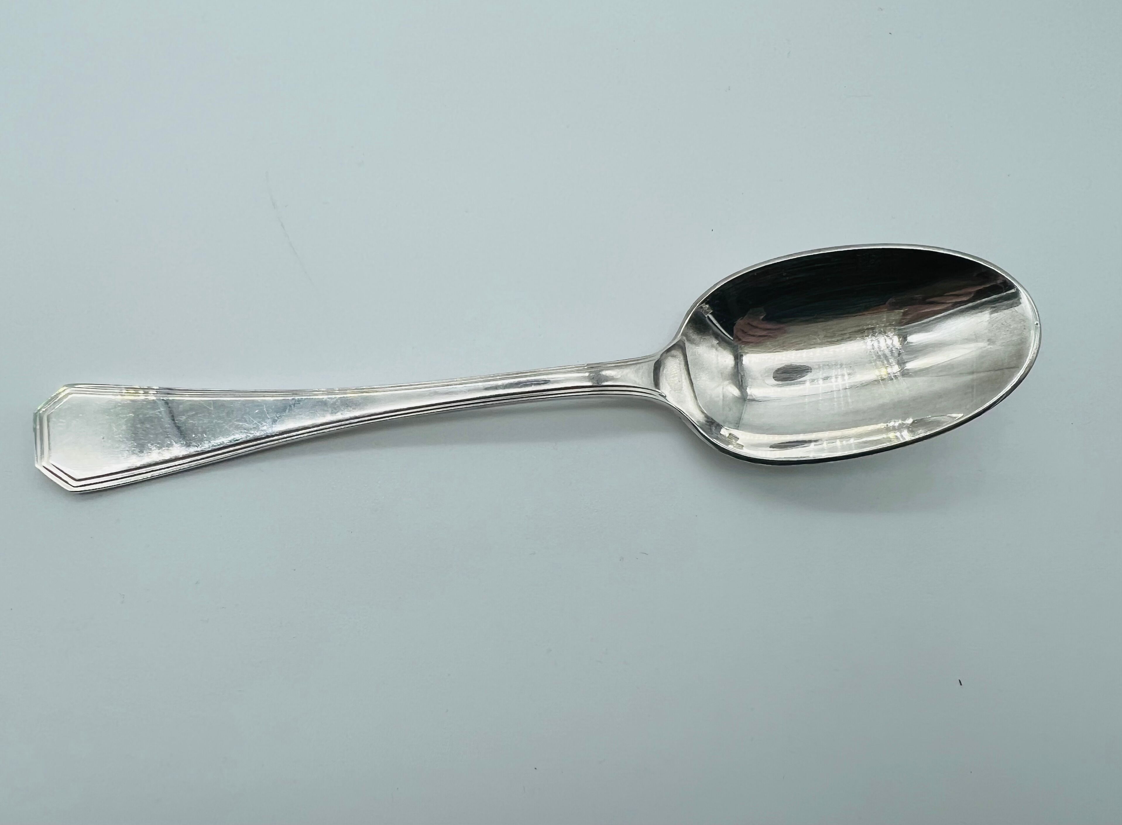 Christofle 6 large spoons model America
