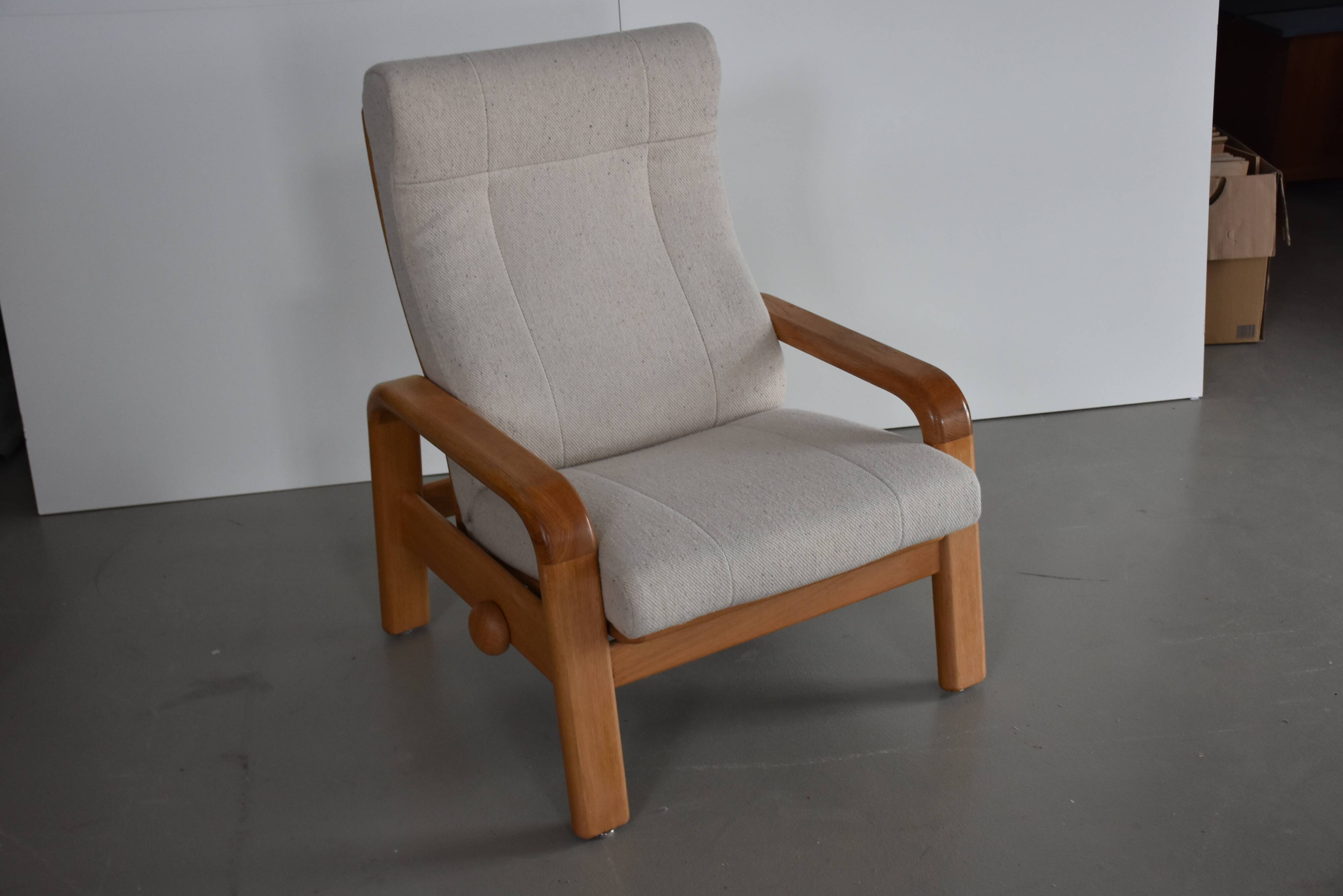 Mid-Century oak armchair by Olsen & Son
