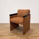 Paire de fauteuils bridge années 80 retapissés