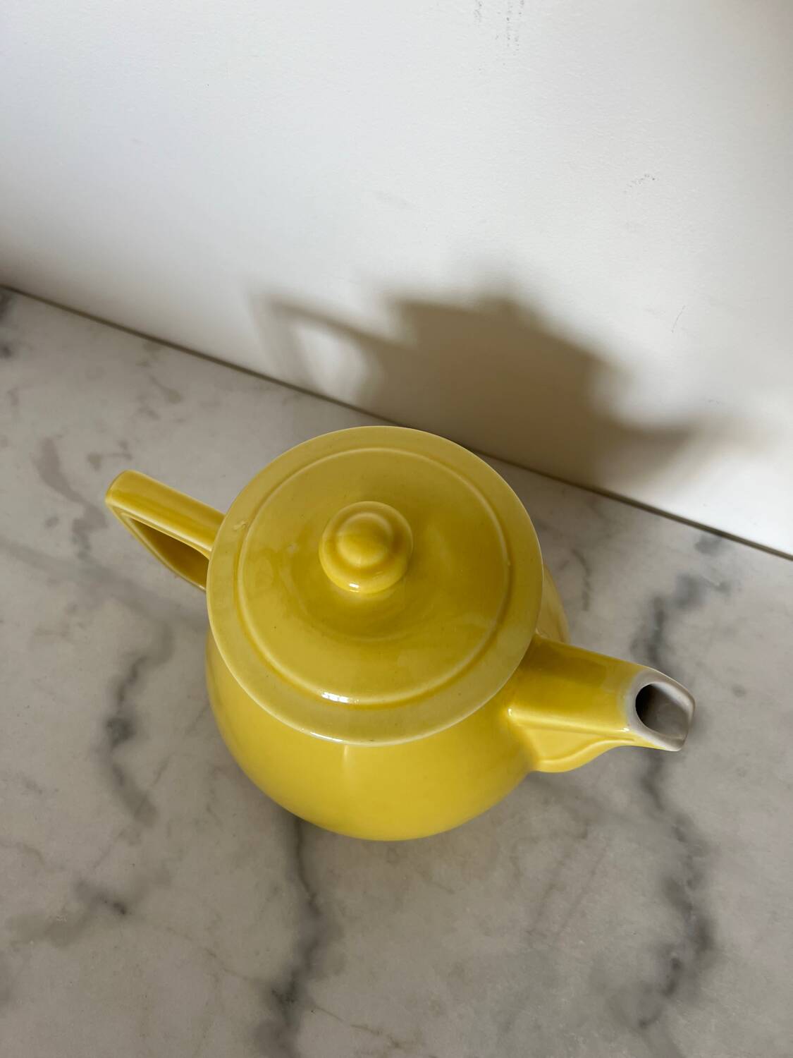 Rio yellow teapot from the 60s in very good condition