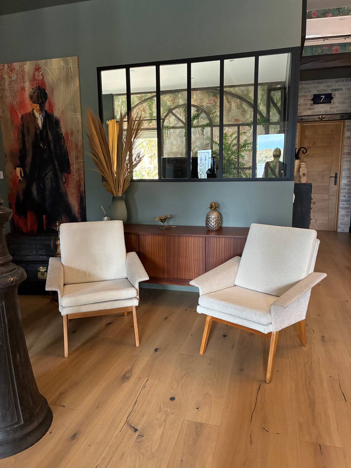 Paire de fauteuils
