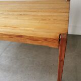 Scandinavian table in fir circa 1960