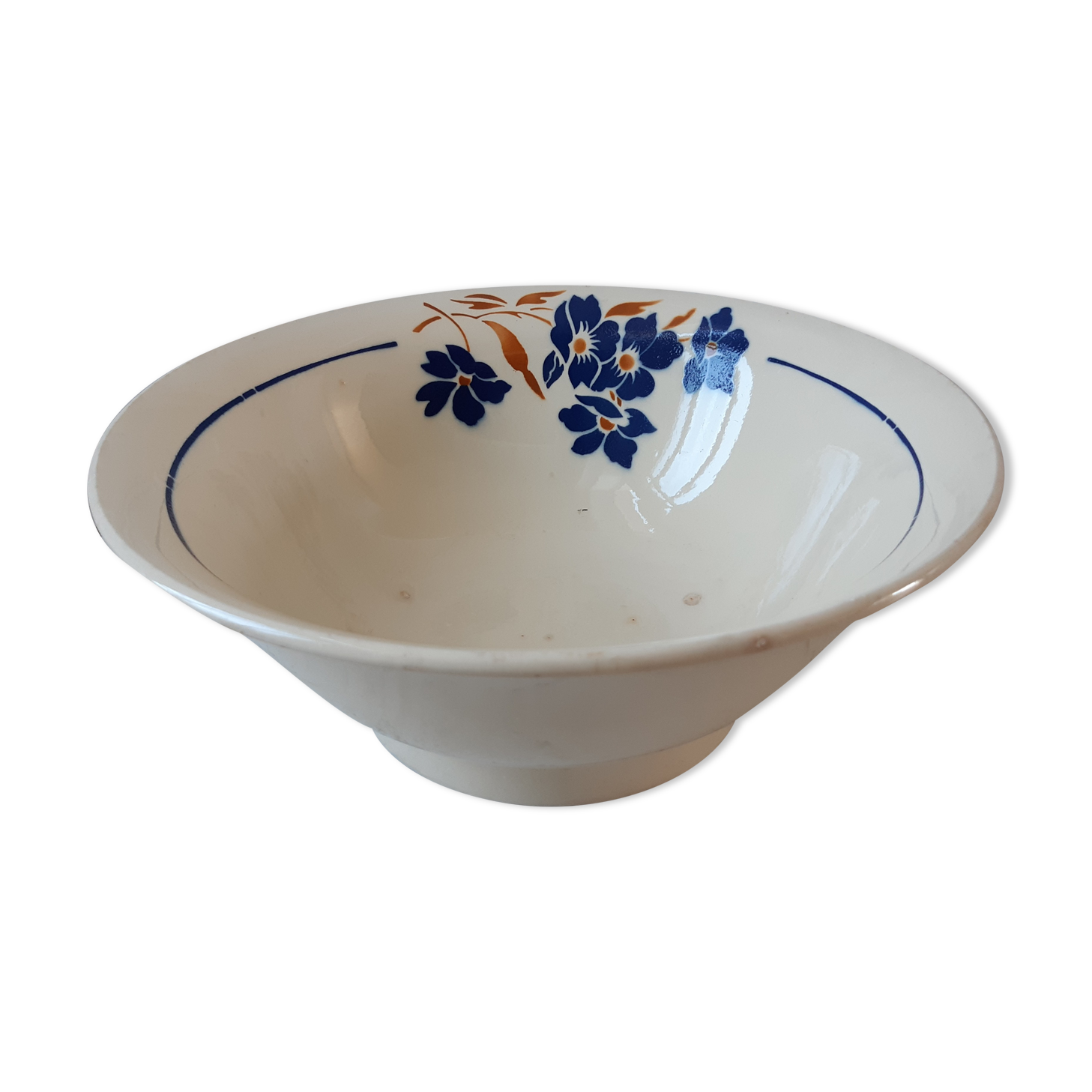 Salad bowl Badonviller model "Tunis" years 30-40