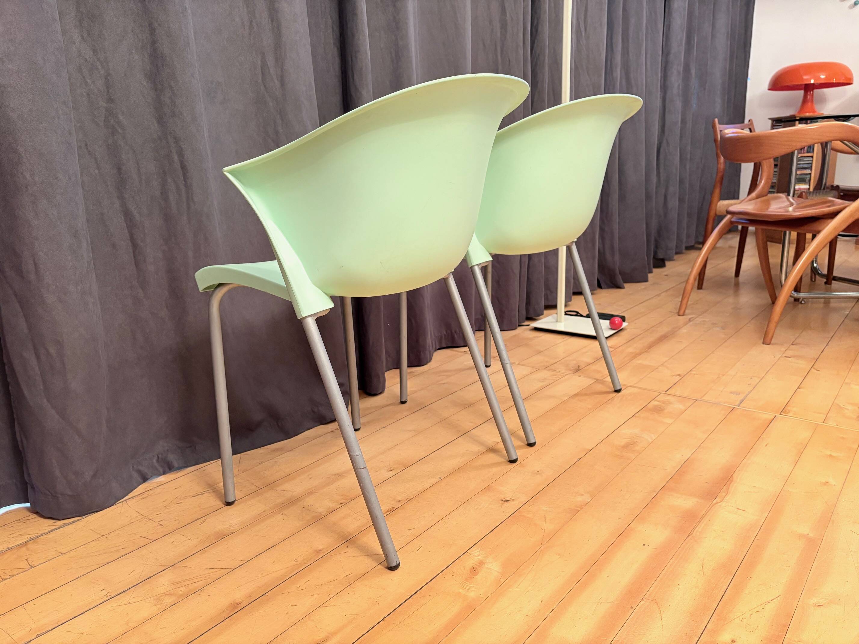 Pair of Bla Bla Bla chairs designed by Marco Maran for Parri A. & CO.