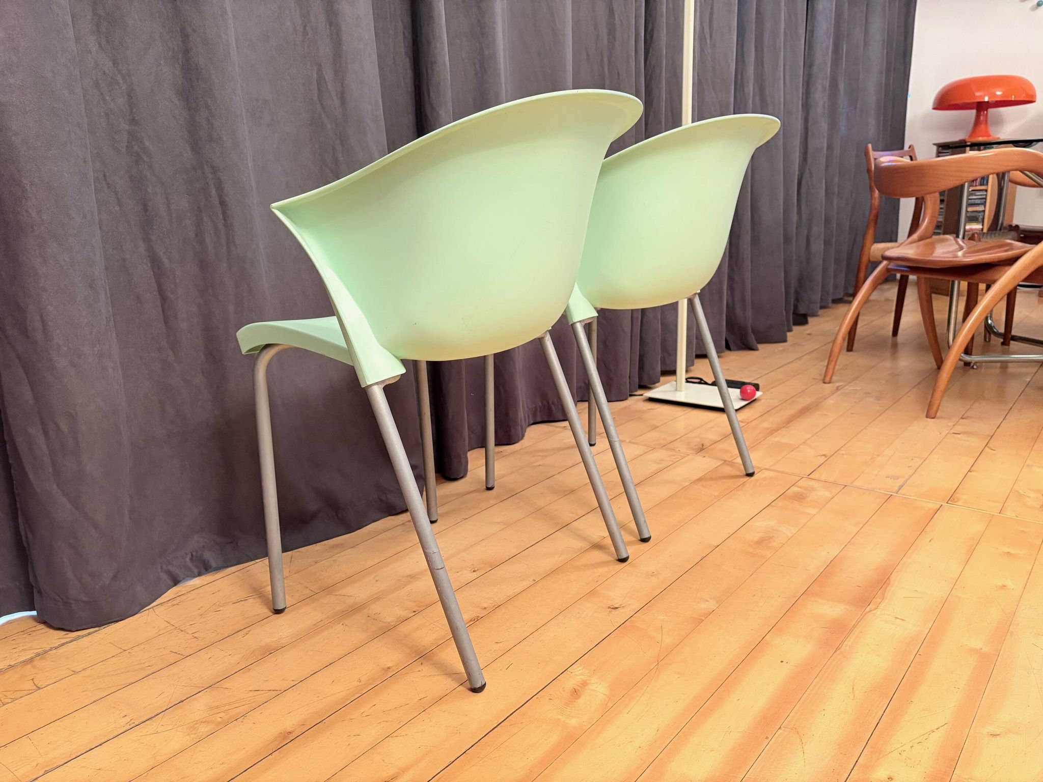 Pair of Bla Bla Bla chairs designed by Marco Maran for Parri A. & CO.
