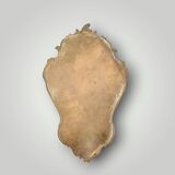 Antique Rococo style gilded resin wall mirror