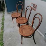 7 Chairs Marche Gebrüder Thonet and Wackerlin & C. original model no. 18