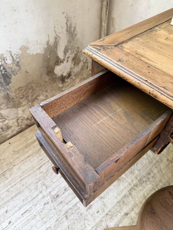 Bureau en pin et hêtre 1900 napoléon
