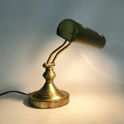Old articulated piano lamp