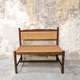 Beech straw bench 1970